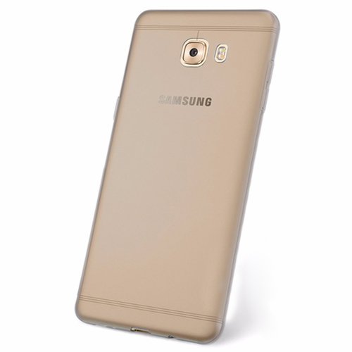 Microsonic Samsung Galaxy C5 Pro Kılıf Transparent Soft Beyaz