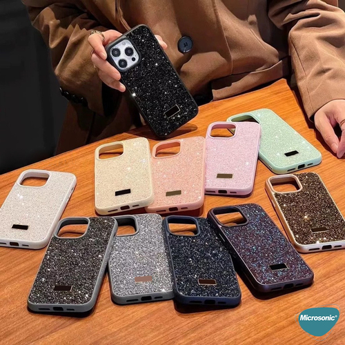 Microsonic Apple iPhone 15 Plus Kılıf Cosmic Shine Lacivert
