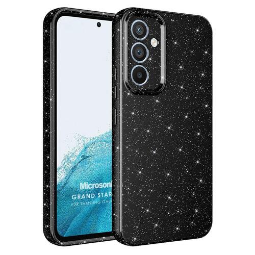 Microsonic Samsung Galaxy A55 Kılıf Grand Stardust Siyah