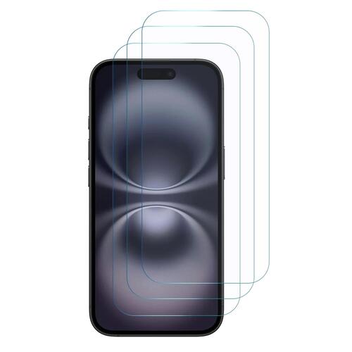 Microsonic Apple iPhone 17 Screen Protector Nano Glass Cam Ekran Koruyucu (3`lü Paket)