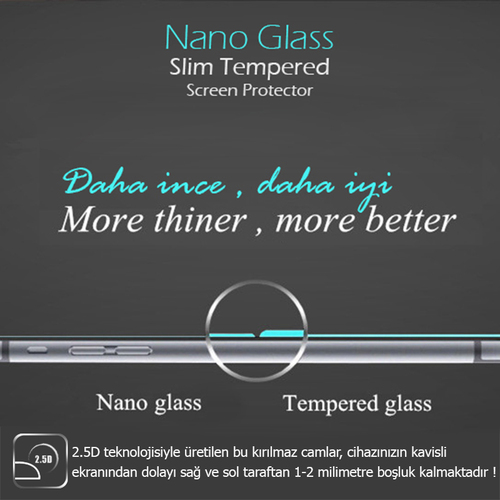 Microsonic Apple iPhone 17 Screen Protector Nano Glass Cam Ekran Koruyucu (3`lü Paket)