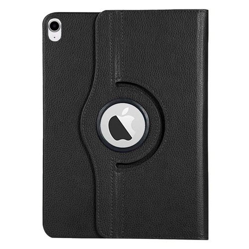 Microsonic Apple iPad Air 13 2024 Kılıf (A2898-A2899) 360 Rotating Stand Deri Siyah
