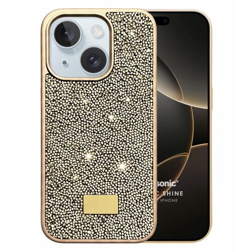 Microsonic Apple iPhone 15 Kılıf Cosmic Shine Gold