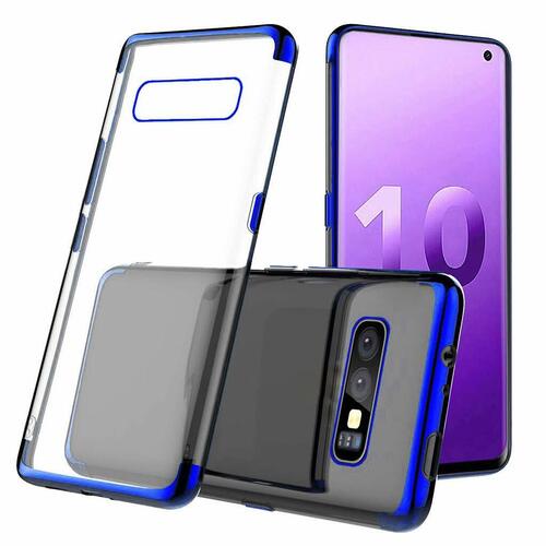 Microsonic Samsung Galaxy S10e Kılıf Skyfall Transparent Clear Mavi