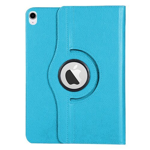 Microsonic Apple iPad Air 13 2024 Kılıf (A2898-A2899) 360 Rotating Stand Deri Mavi