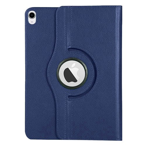 Microsonic Apple iPad Air 13 2024 Kılıf (A2898-A2899) 360 Rotating Stand Deri Lacivert