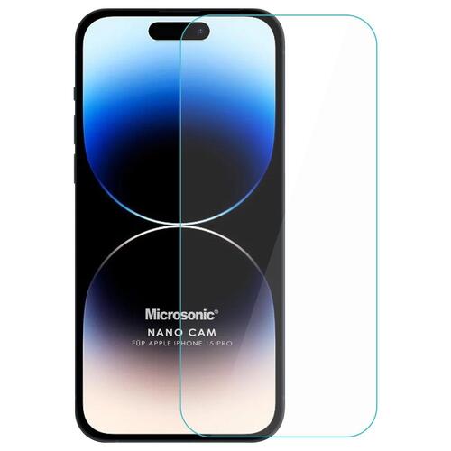 Microsonic Apple iPhone 15 Pro Nano Glass Cam Ekran Koruyucu