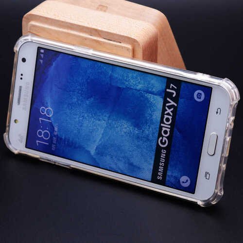 Microsonic Shock-Absorbing Kılıf Samsung Galaxy J7 Şeffaf