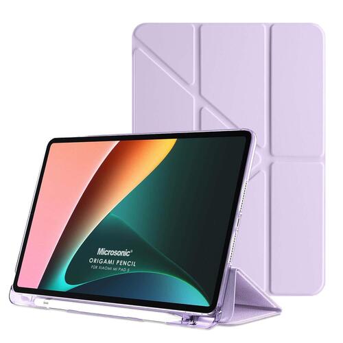 Microsonic Xiaomi Pad 8 Kılıf Origami Pencil Lila