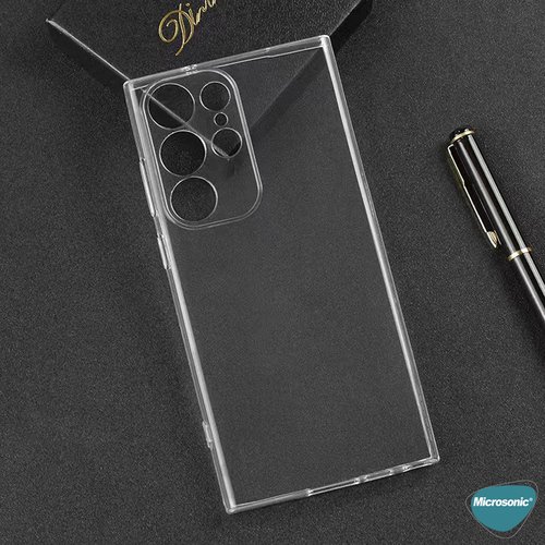 Microsonic Samsung Galaxy S25 Ultra Kılıf Transparent Soft Şeffaf