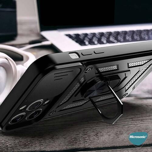 Microsonic Apple iPhone 17 Kılıf Impact Resistant Lacivert