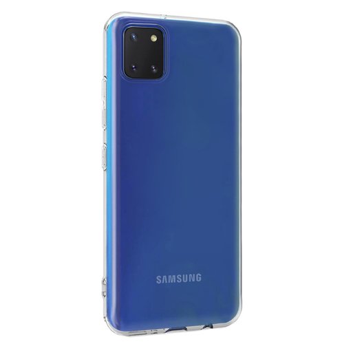 Microsonic Samsung Galaxy A81 Kılıf Transparent Soft Beyaz