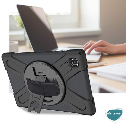 Microsonic Apple iPad Air 11 2024 Kılıf (A2902-A2903) Heavy Defender Siyah