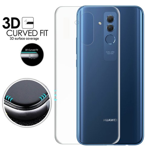 Microsonic Huawei Mate 20 Lite Ön + Arka Kavisler Dahil Tam Ekran Kaplayıcı Film