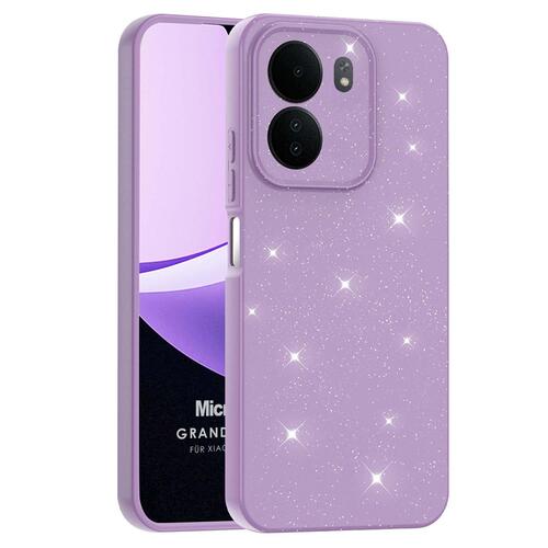 Microsonic Xiaomi Poco C65 Kılıf Grand Stardust Lila