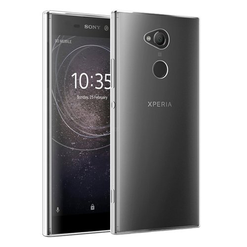 Microsonic Sony Xperia L2 Kılıf Transparent Soft Beyaz