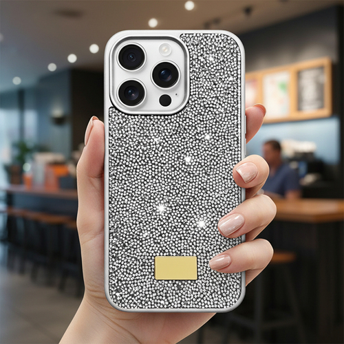 Microsonic Apple iPhone 13 Pro Max Kılıf Cosmic Shine Gümüş