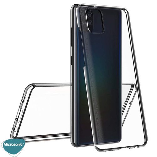 Microsonic Realme 8i Kılıf 6 Tarafı Tam Full Koruma 360 Clear Soft Şeffaf