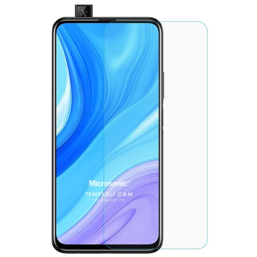 Microsonic Huawei Y9S Tempered Glass Cam Ekran Koruyucu