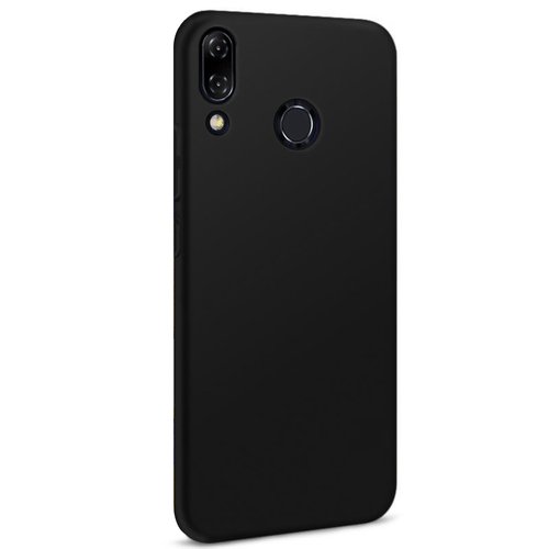 Microsonic Matte Silicone Asus Zenfone 5Z (6.2'') ZS620KL Kılıf Siyah