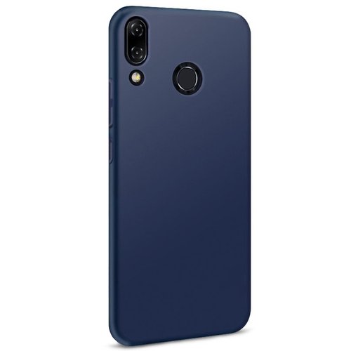 Microsonic Matte Silicone Asus Zenfone 5Z (6.2'') ZS620KL Kılıf Lacivert