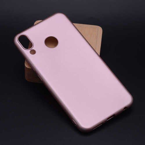 Microsonic Matte Silicone Asus Zenfone 5Z (6.2'') ZS620KL Kılıf Rose Gold