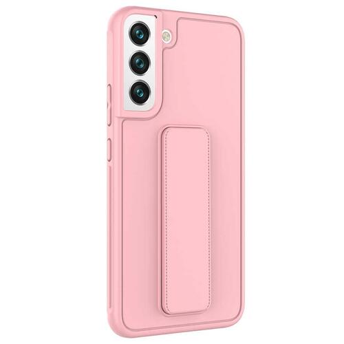 Microsonic Samsung Galaxy S22 Plus Kılıf Hand Strap Pembe