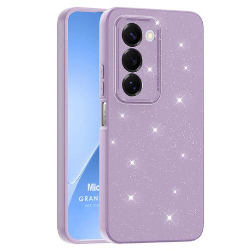 Microsonic Xiaomi Redmi 15 Kılıf Grand Stardust Lila