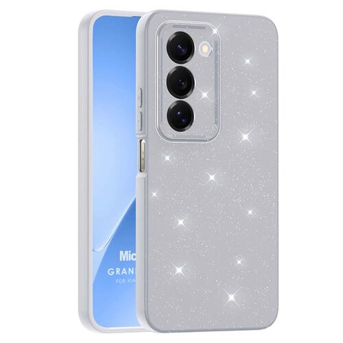 Microsonic Xiaomi Redmi 15 Kılıf Grand Stardust Gümüş