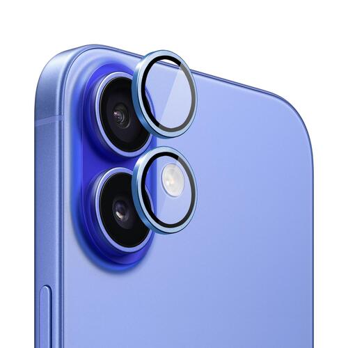 Microsonic Apple iPhone 17 Tekli Kamera Lens Koruma Camı Mavi