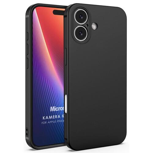 Microsonic Apple iPhone 17 Kılıf Kamera Korumalı Siyah
