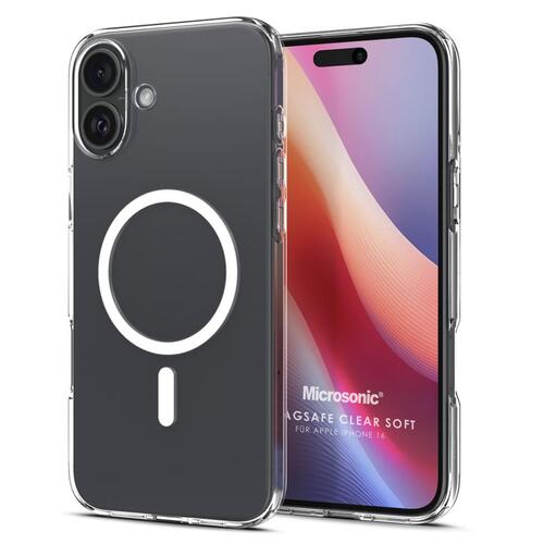 Microsonic Apple iPhone 17 Kılıf MagSafe Clear Soft Şeffaf