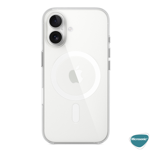 Microsonic Apple iPhone 17 Kılıf MagSafe Clear Soft Şeffaf