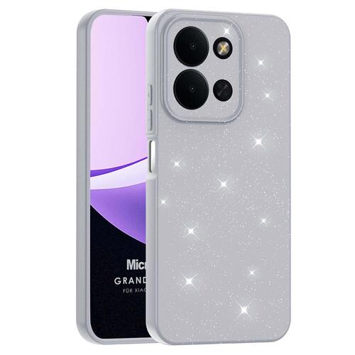 Microsonic Xiaomi Redmi 15C Kılıf Grand Stardust Gümüş