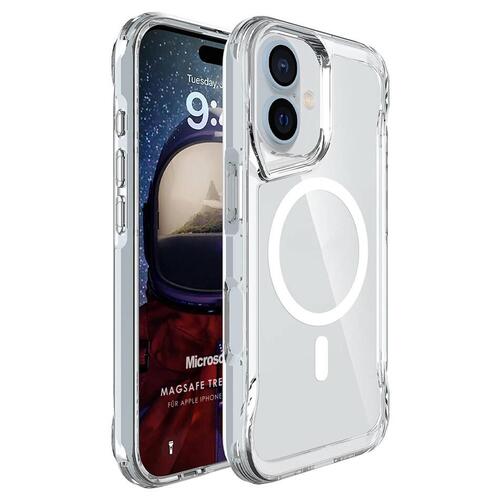 Microsonic Apple iPhone 17 Kılıf MagSafe Trex Bumper Şeffaf