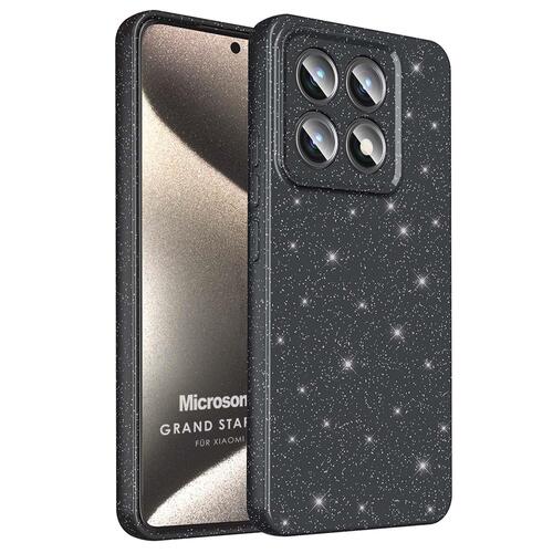 Microsonic Xiaomi Mi 14T Kılıf Grand Stardust Siyah