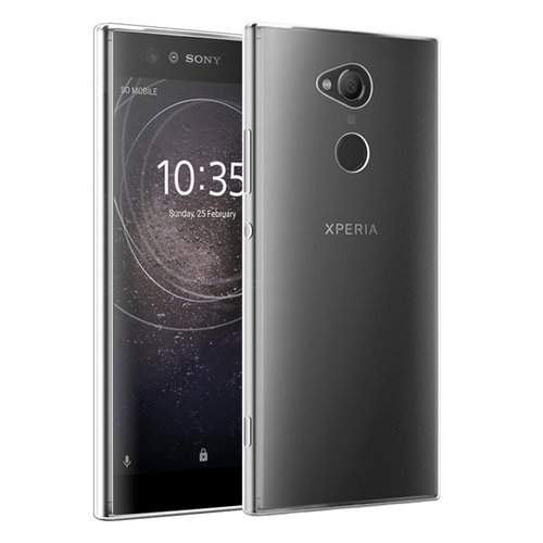 Microsonic Sony Xperia XA2 Ultra Kılıf Transparent Soft Beyaz