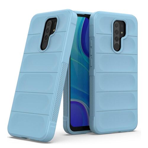 Microsonic Xiaomi Redmi 9 Kılıf Oslo Prime Mavi