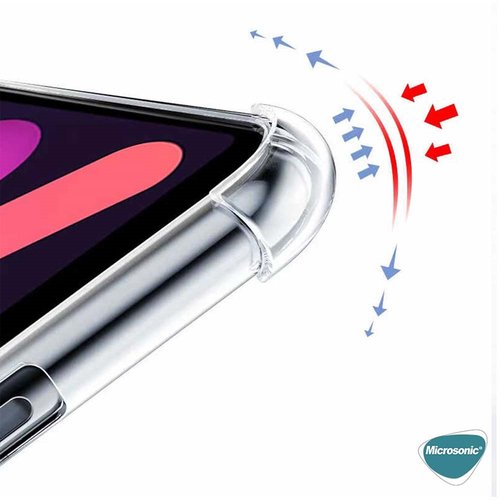 Microsonic Apple iPad 11.Nesil 2025 Kılıf (A3354-A3355) Shock Absorbing Şeffaf