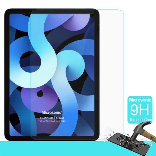 Microsonic Apple iPad 11.Nesil 2025 (A3354-A3355) Tempered Glass Cam Ekran Koruyucu