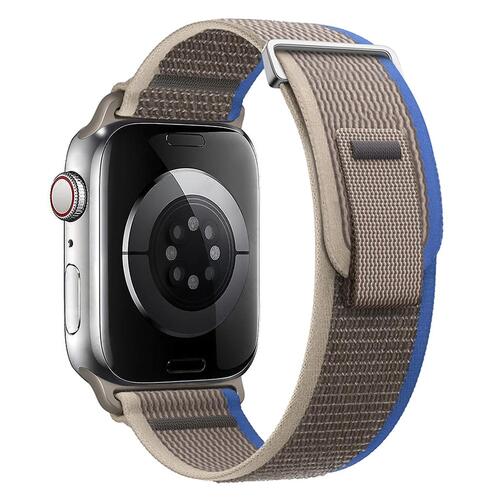 Microsonic Apple Watch SE 3 44mm Kordon Hike Spiral Kahverengi
