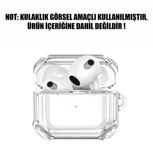 Microsonic Apple AirPods 3 Air Armor Protective Kılıf Pembe