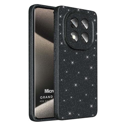 Microsonic Xiaomi Redmi Note 14 Pro 5G Kılıf Grand Stardust Siyah