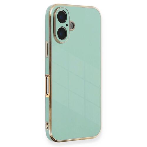Microsonic Apple iPhone 16 Kılıf Olive Plated Yeşil