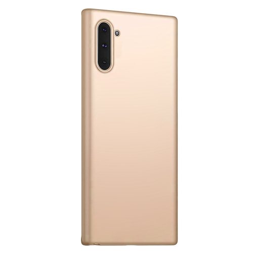 Microsonic Matte Silicone Samsung Galaxy Note 10 Kılıf Gold