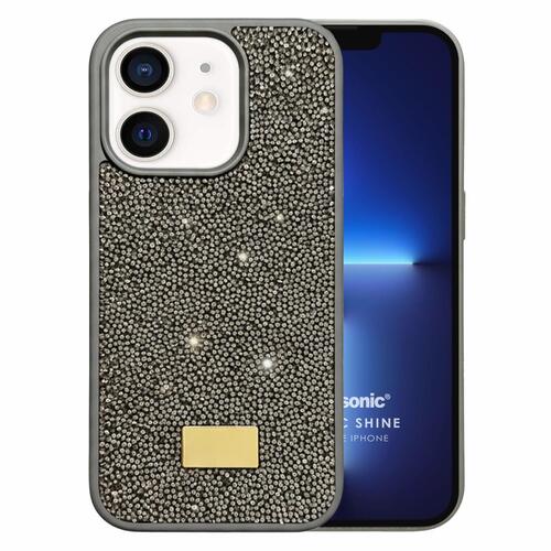 Microsonic Apple iPhone 11 Kılıf Cosmic Shine Koyu Gri