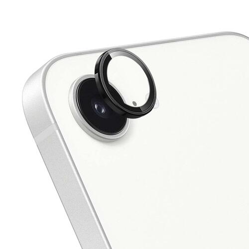 Microsonic Apple iPhone 16e Tekli Kamera Lens Koruma Camı Siyah