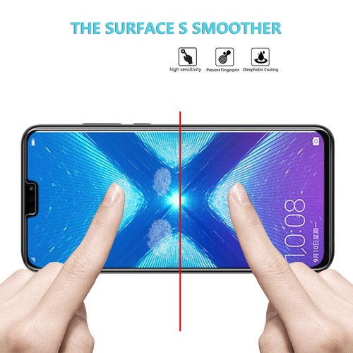 Microsonic Huawei Honor 8X Temperli Cam Ekran Koruyucu