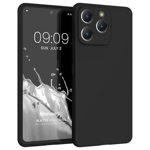 Microsonic Matte Silicone General Mobile Era 50 Kılıf Siyah