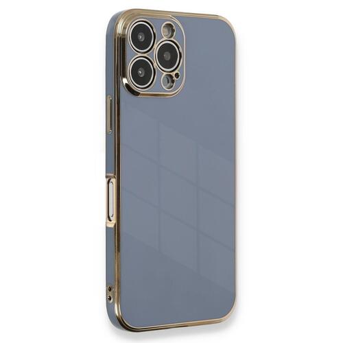 Microsonic Apple iPhone 16 Pro Max Kılıf Olive Plated Lavanta Grisi